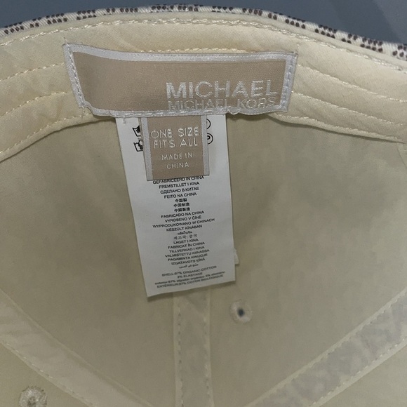 Michael Kors Logo print stretch cotton baseball cap - Picture 3 of 6